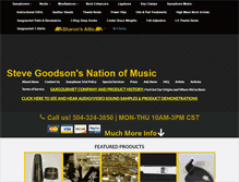 Tablet Screenshot of nationofmusic.com